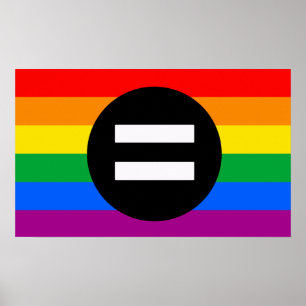 Gay Rights Flag Poster