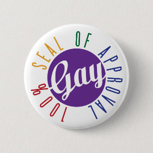 Gay Seal of Approval Button