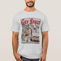 Gay Space, Vintage & Retro Gay Men Comics Poster