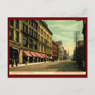 Gay St., Knoxville, Tennessee 1903 Vintage Postcard