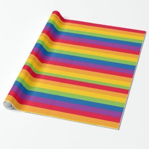 Gay Stripes Wrapping Paper