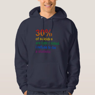 Gay Suicide - I refuse to be a statistic Hoodie