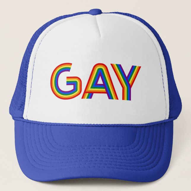 GAY TRUCKER HAT (Front)