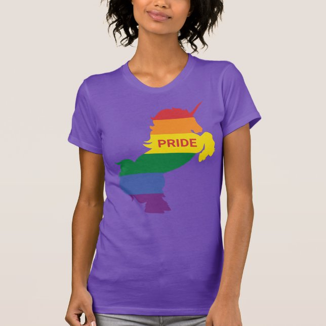 Gay Unicorn T-Shirt (Front)