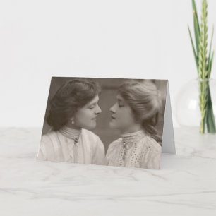 Gay Valentine Holiday Card