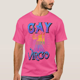 Gay Virgo Zodiac Sign Birthday Horoscope Constella T-Shirt