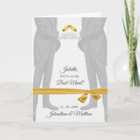 Gay Wedding Attendant Request Two Grooms