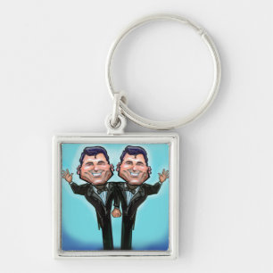 Gay Wedding Cake Dolls Key Ring