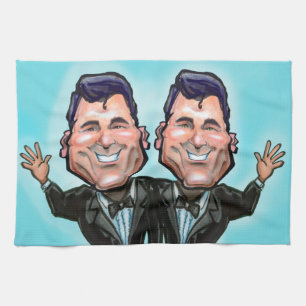 Gay Wedding Cake Dolls Tea Towel