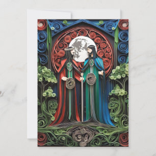 Gay Wedding RSVP Invitation