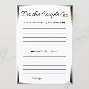 Gay Wedding Shower Game, For the couple Invitation