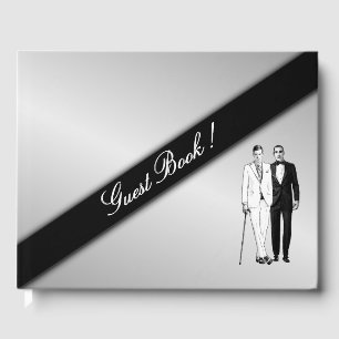 Gay Wedding Sultry Guest Book
