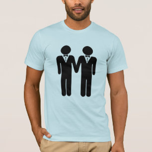GAY WEDDING TOPPER MEN -.png T-Shirt