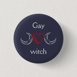 Gay witch badge /