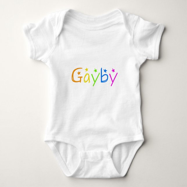 Gayby Baby Bodysuit (Front)