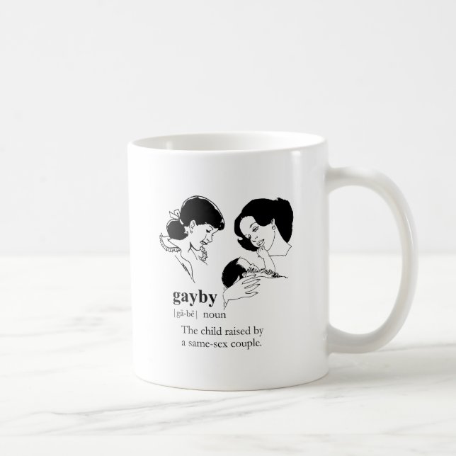 GAYBY (Lesbian) Coffee Mug (Right)