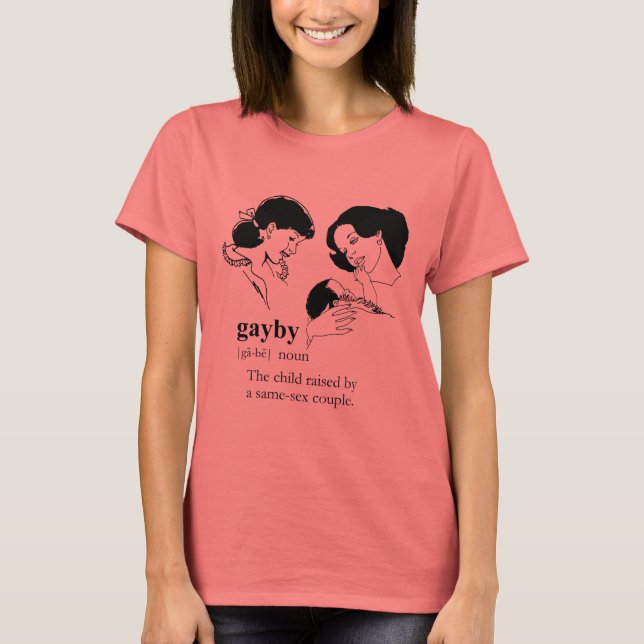 GAYBY (Lesbian) T-Shirt (Front)