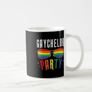 Gaychelor Gay Lesbian Lgbtq Pride Bachelor Party W Coffee Mug