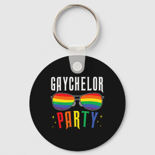 Gaychelor Gay Lesbian Lgbtq Pride Bachelor Party W Key Ring