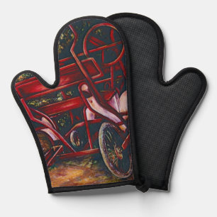 Gaye Elise Beda, Artistic, elegant, Hyper-Realism, Oven Mitt