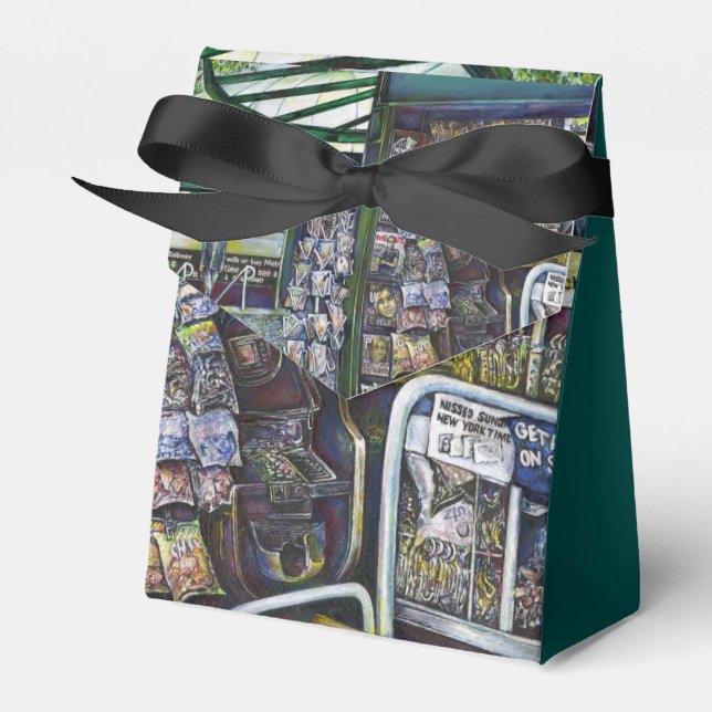 Gaye Elise Beda, Union Square, elegant, artistic,  Favour Box (Front Side)