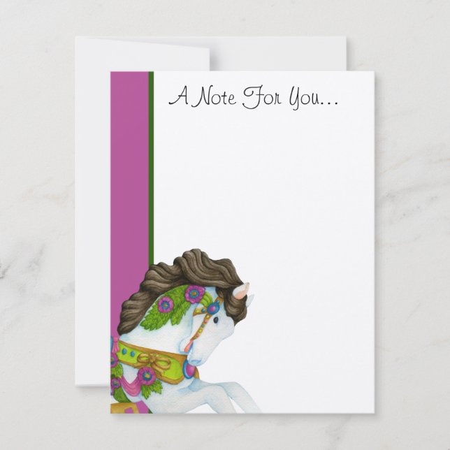 Gayle A Note For You! Flat Note Cards (Front)