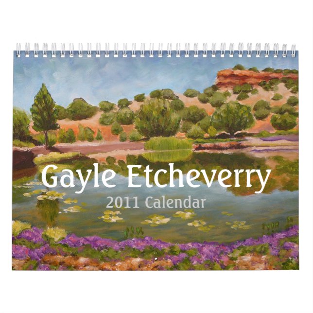 Gayle Etcheverry 2011 Calendar (Cover)