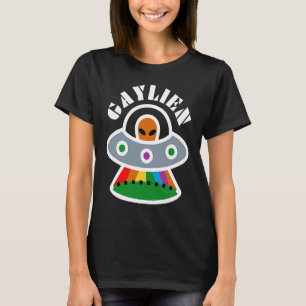 Gaylien Gay Bear Pride For Men Women Cute Lgbtq T-Shirt