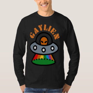 Gaylien Gay Bear Pride For Men Women Cute Lgbtq T-Shirt