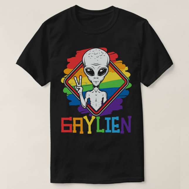 Gaylien T-Shirt (Design Front)