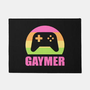 Gaymer Gamer And Nerd Gift Doormat