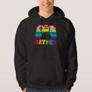 Gaymer Gay Gamer Rainbow Lgbt Lesbian Game Console Hoodie
