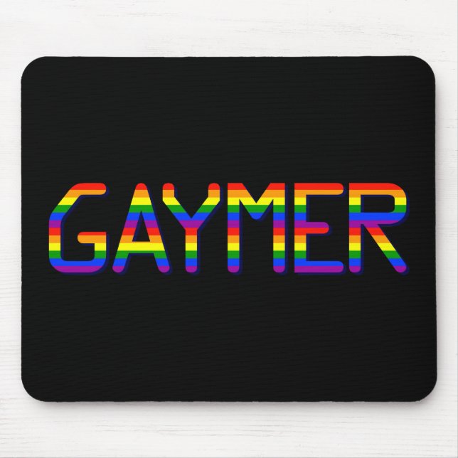 Gaymer Graphic Mouse Mat (Front)