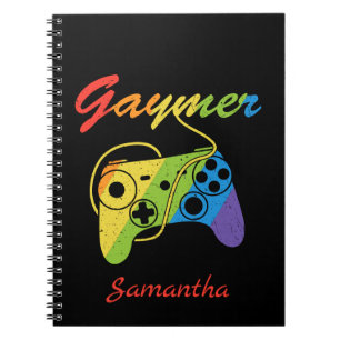 Gaymer   Rainbow Video Game Controller   Gaming Notebook