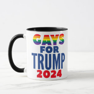 Gays For Trump 2024 Election Mug