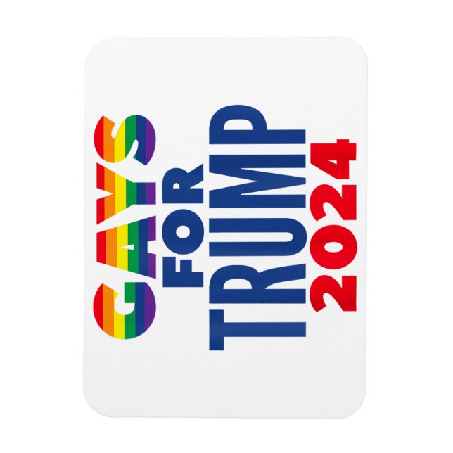 Gays For Trump 2024 ElectionGays For Trump 2024 El Magnet (Vertical)