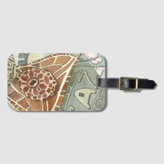 Gaz Utility Covers Dala Art Luggage Tag