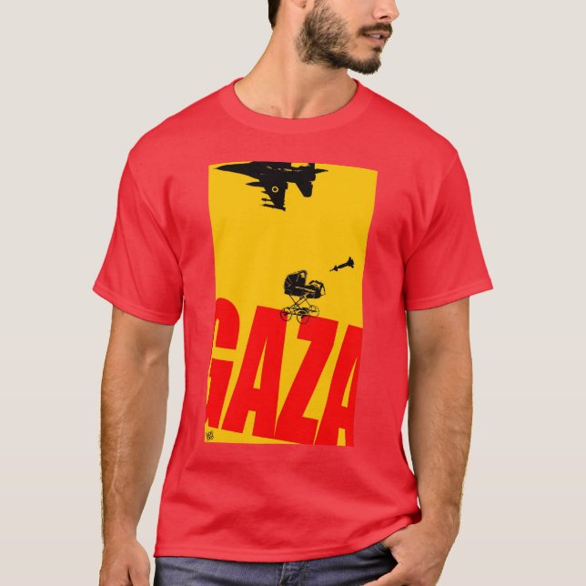 Gaza airplane T-Shirt (Front)