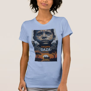 Gaza Children's T-Shirt: Hunger and Siege T-Shirt