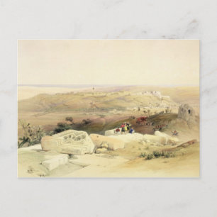 Gaza, plate from Volume II of 'The Holy Land' Postcard