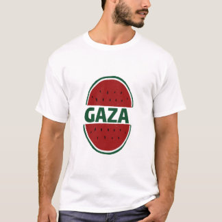 Gaza, watermelon colours, palestine solidarity, T-Shirt