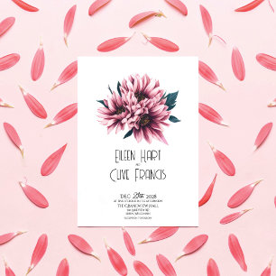 Gazania Grace: Elegant Spring & Summer Wedding Invitation
