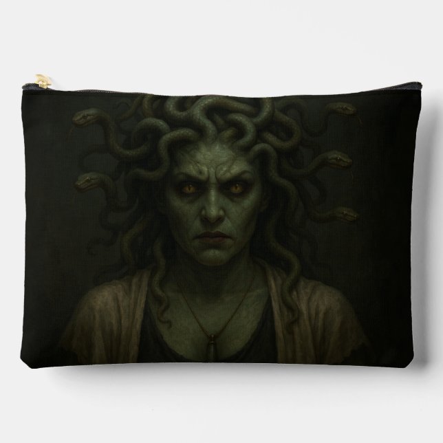 Gaze of Medusa Accessory Pouch (Front)