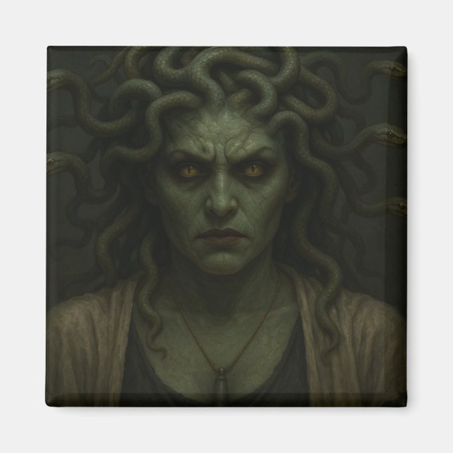 Gaze of Medusa Magnet (Front)