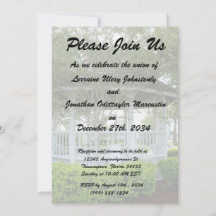 gazebo back fort pierce florida invitation
