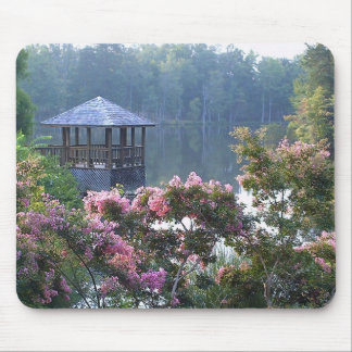 Gazebo in Spring Mouse Mat