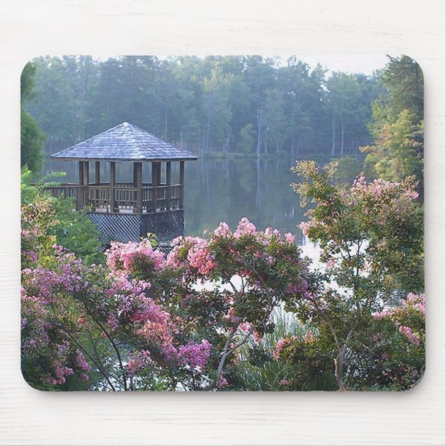 Gazebo in Spring Mouse Mat (Front)