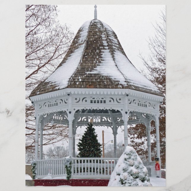 Gazebo in the Snow (Front)