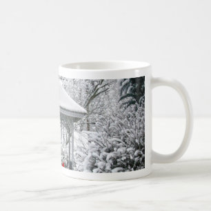Gazebo in the Snow Coffee Mug