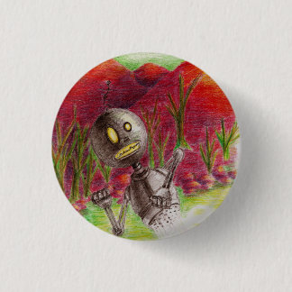 Gazebo the Robot 3 Cm Round Badge